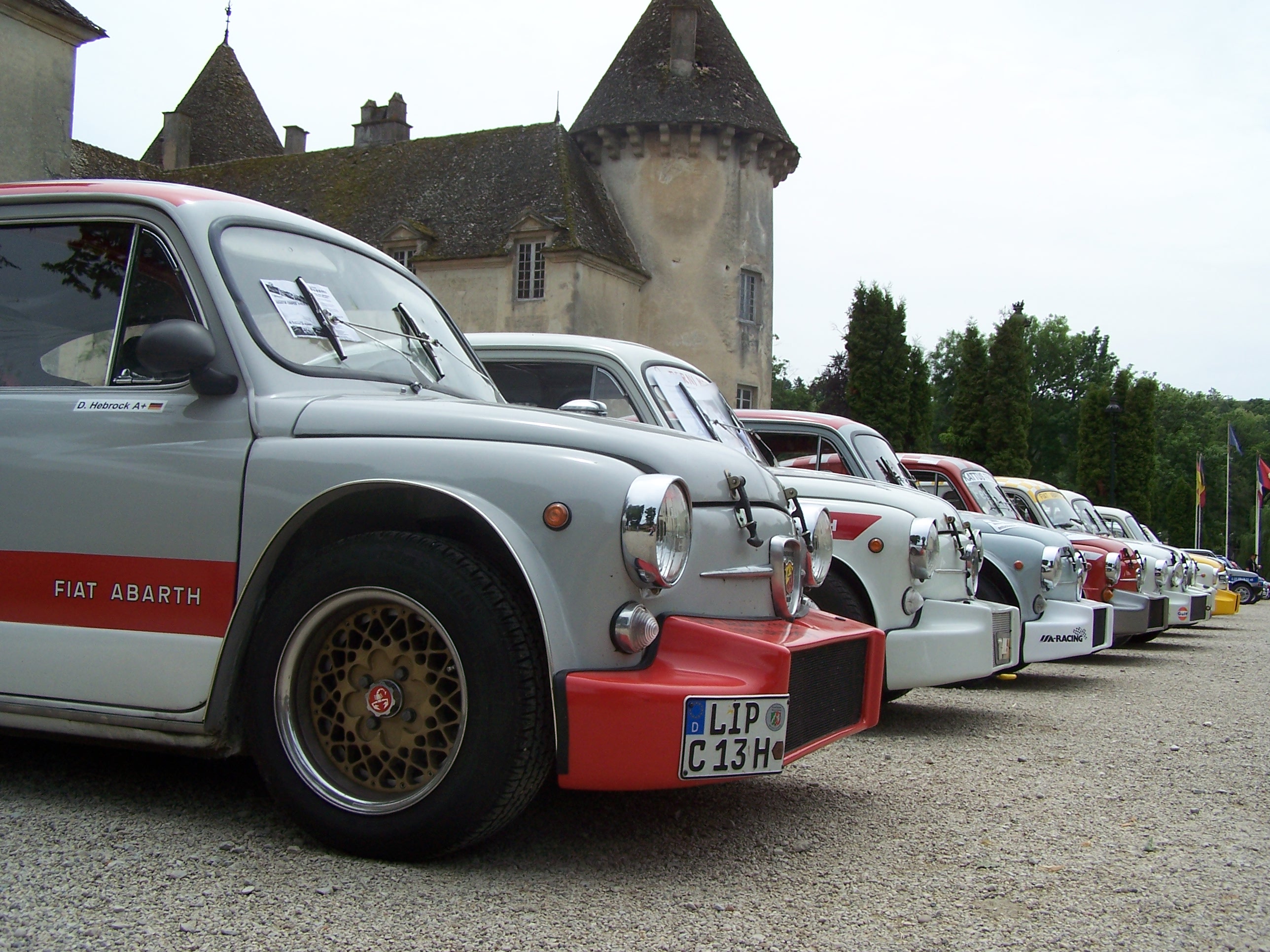 Foto van Abarth World Meeting 2009 Savigny Les Beaune