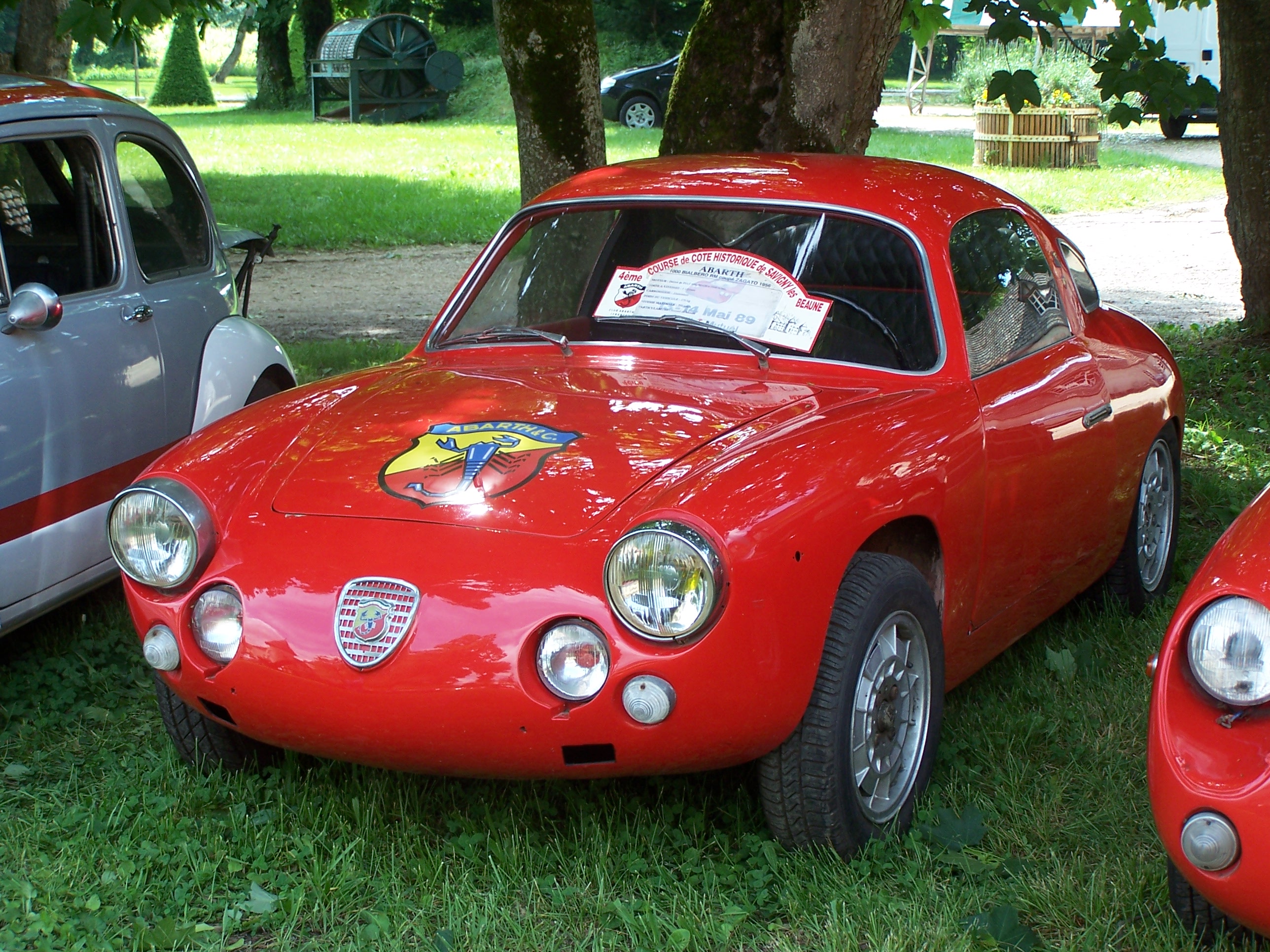 Foto van Abarth World Meeting 2009 Savigny Les Beaune