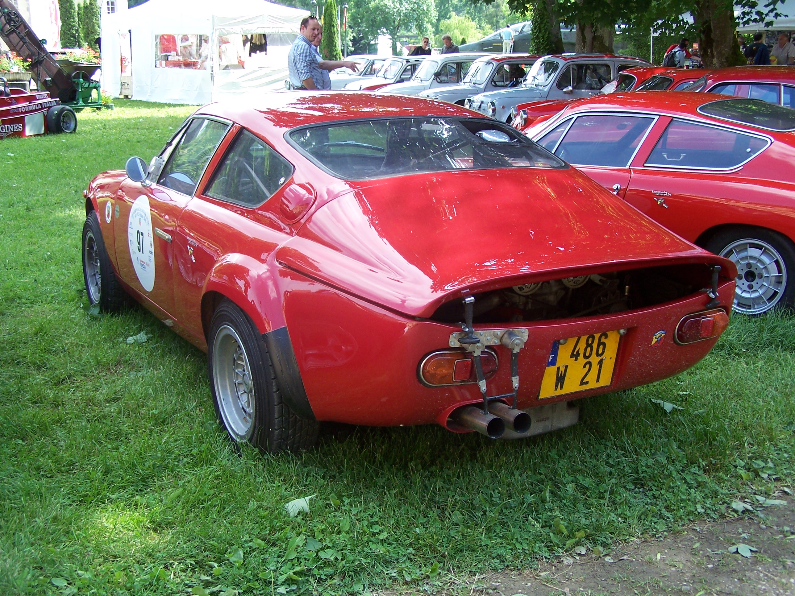 Foto van Abarth World Meeting 2009 Savigny Les Beaune