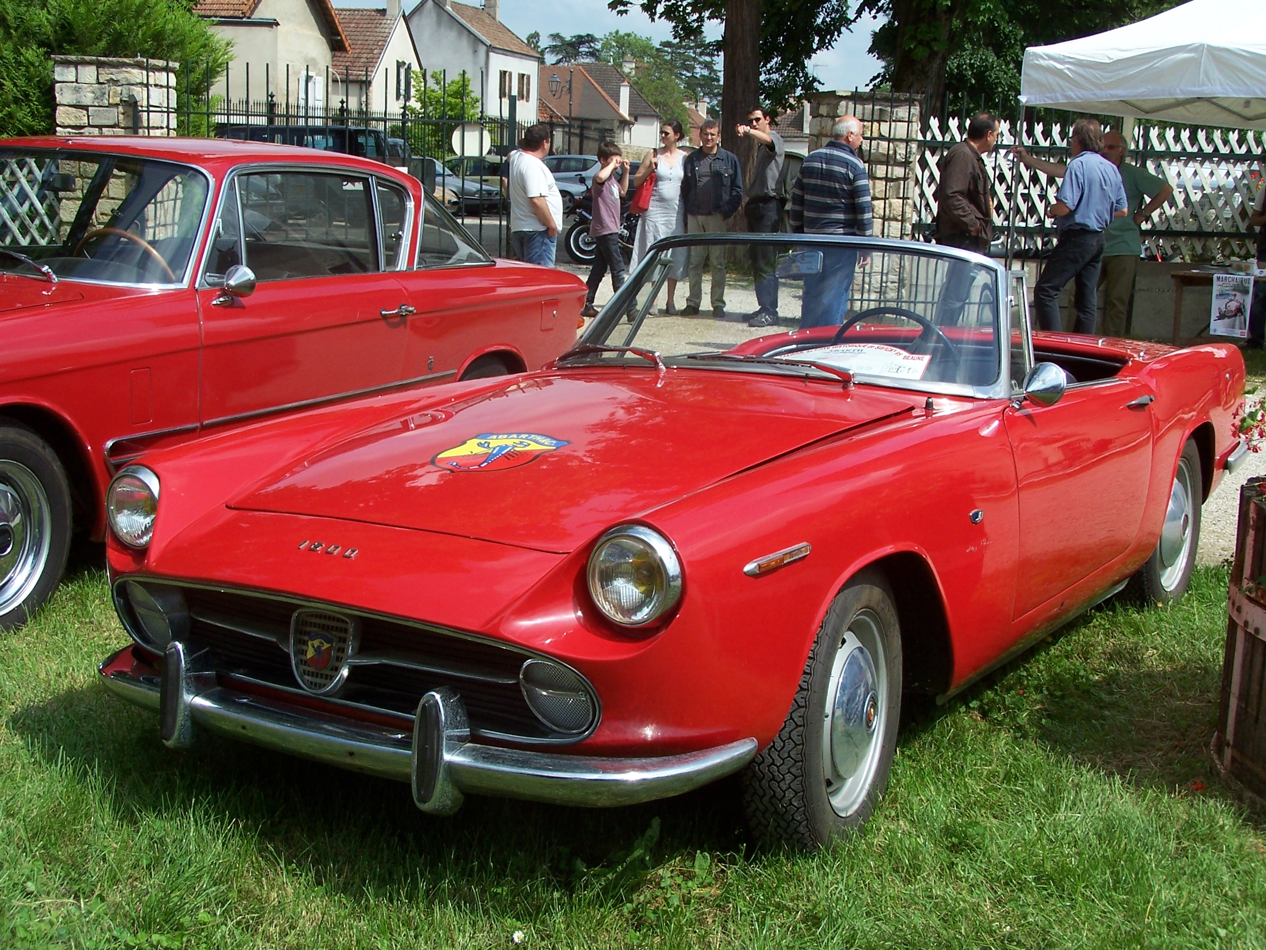 Foto van Abarth World Meeting 2009 Savigny Les Beaune
