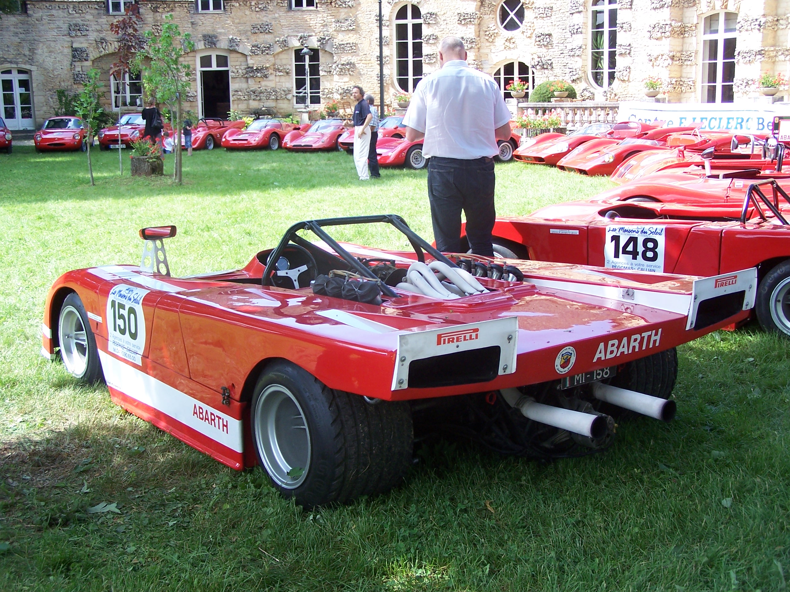 Foto van Abarth World Meeting 2009 Savigny Les Beaune