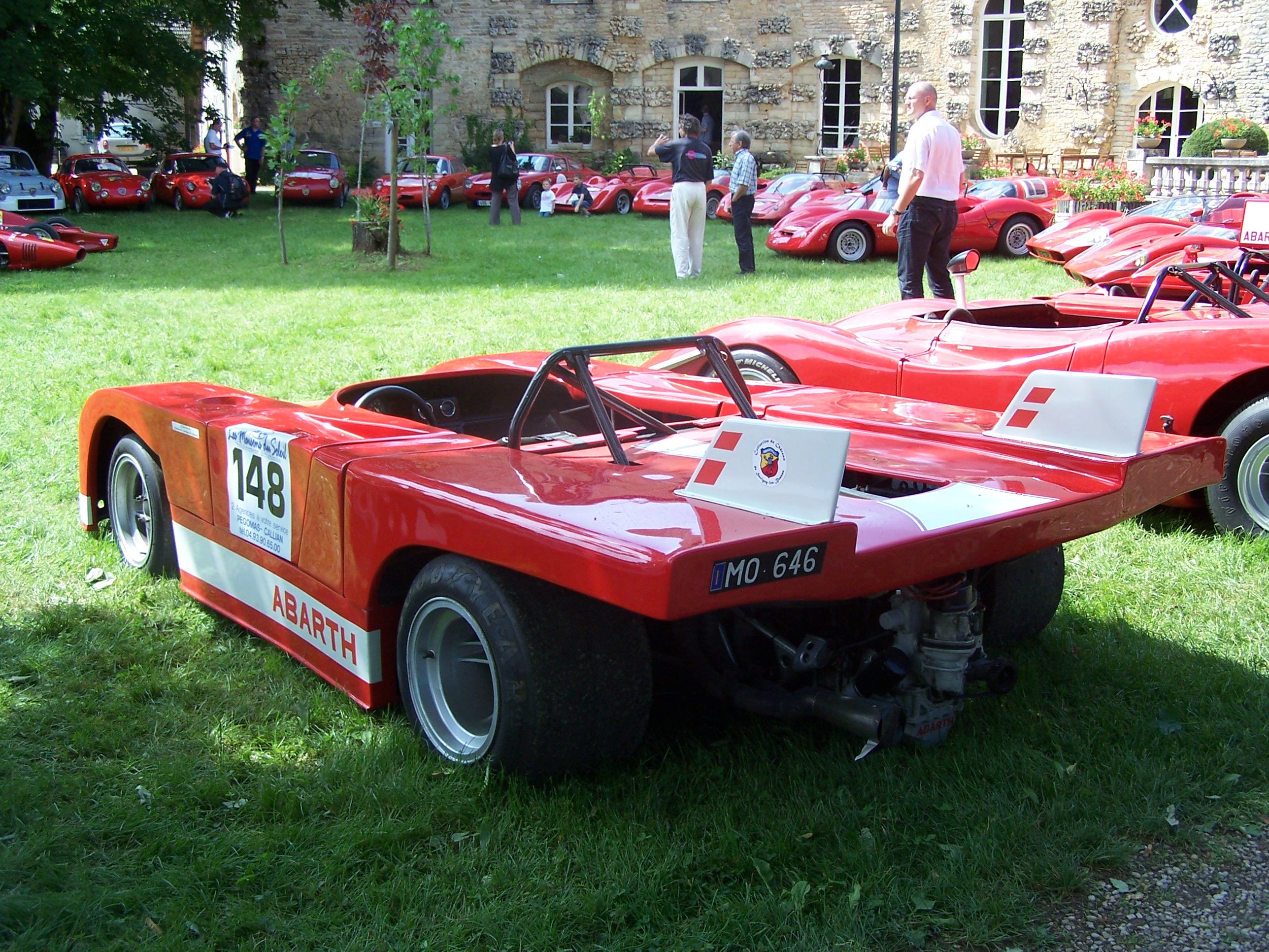 Foto van Abarth World Meeting 2009 Savigny Les Beaune