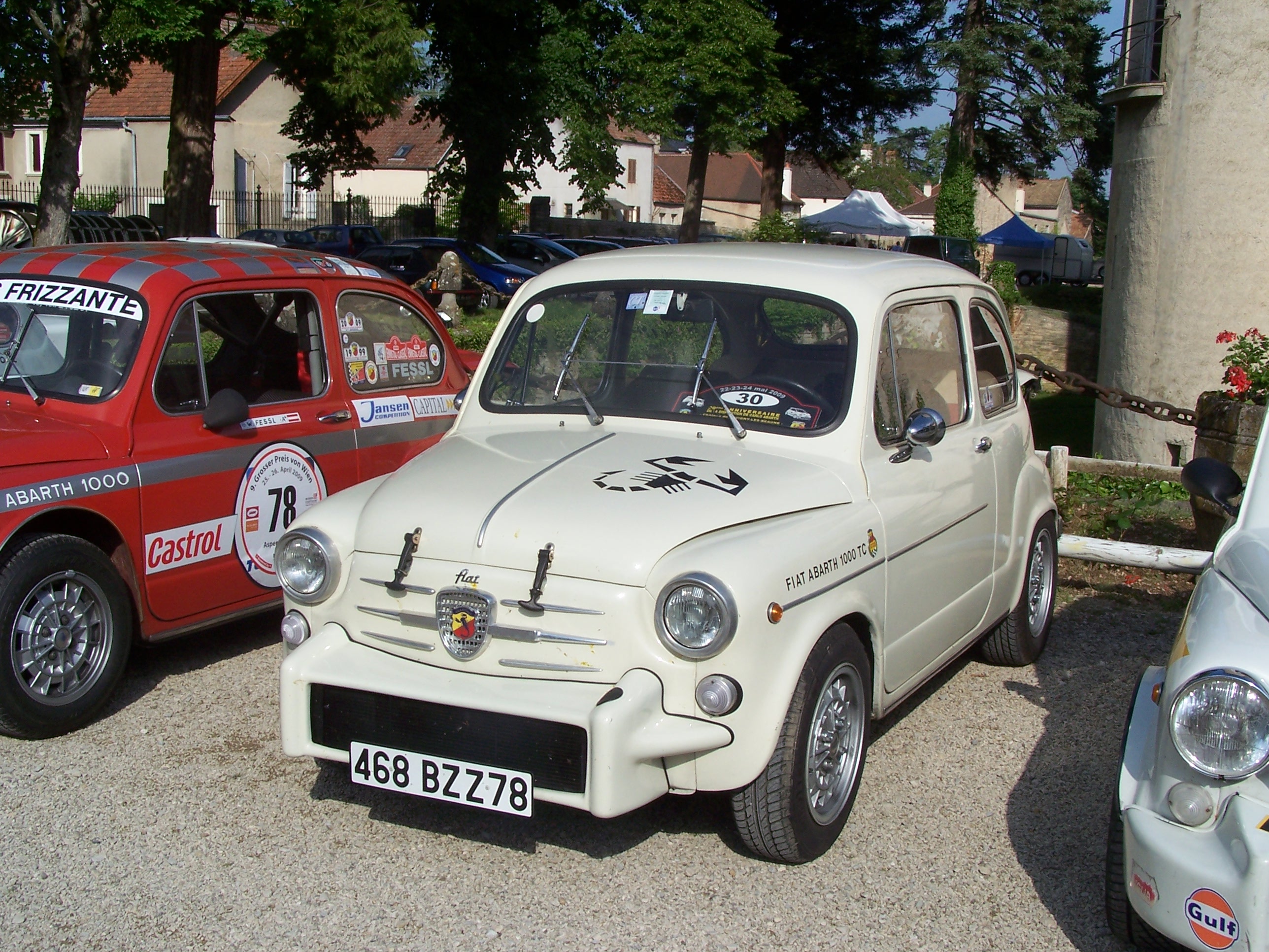 Foto van Abarth World Meeting 2009 Savigny Les Beaune