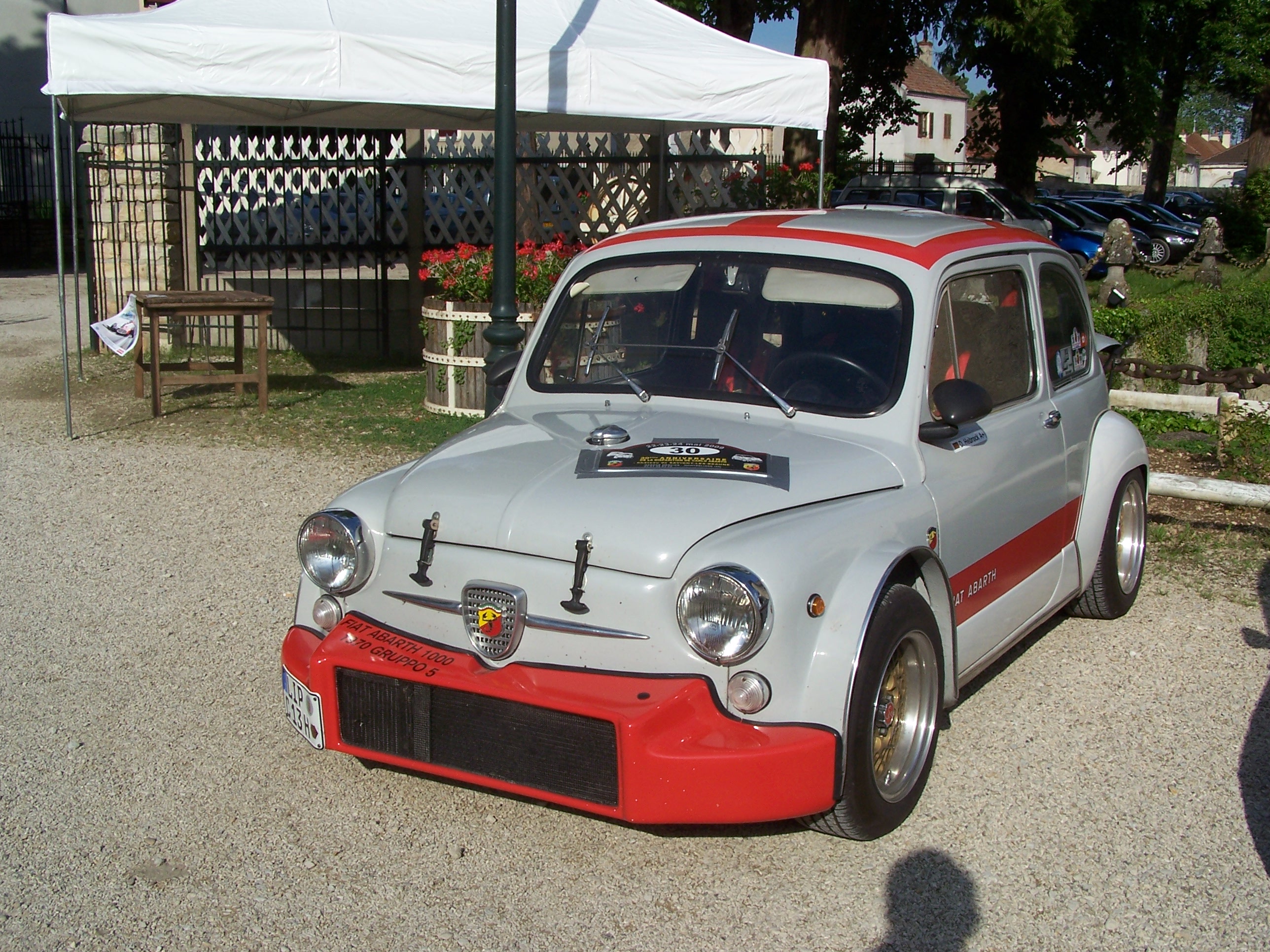Foto van Abarth World Meeting 2009 Savigny Les Beaune