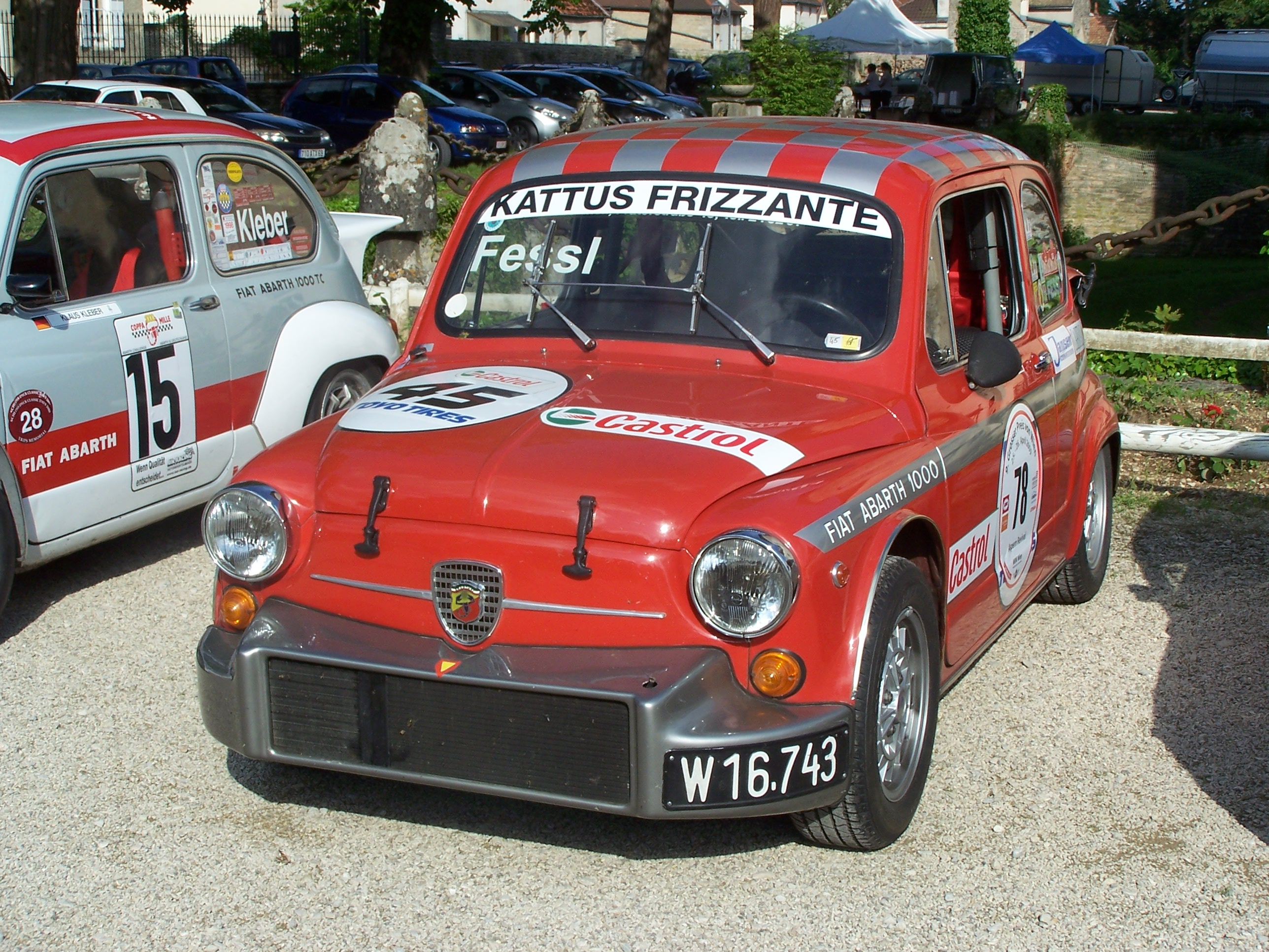 Foto van Abarth World Meeting 2009 Savigny Les Beaune