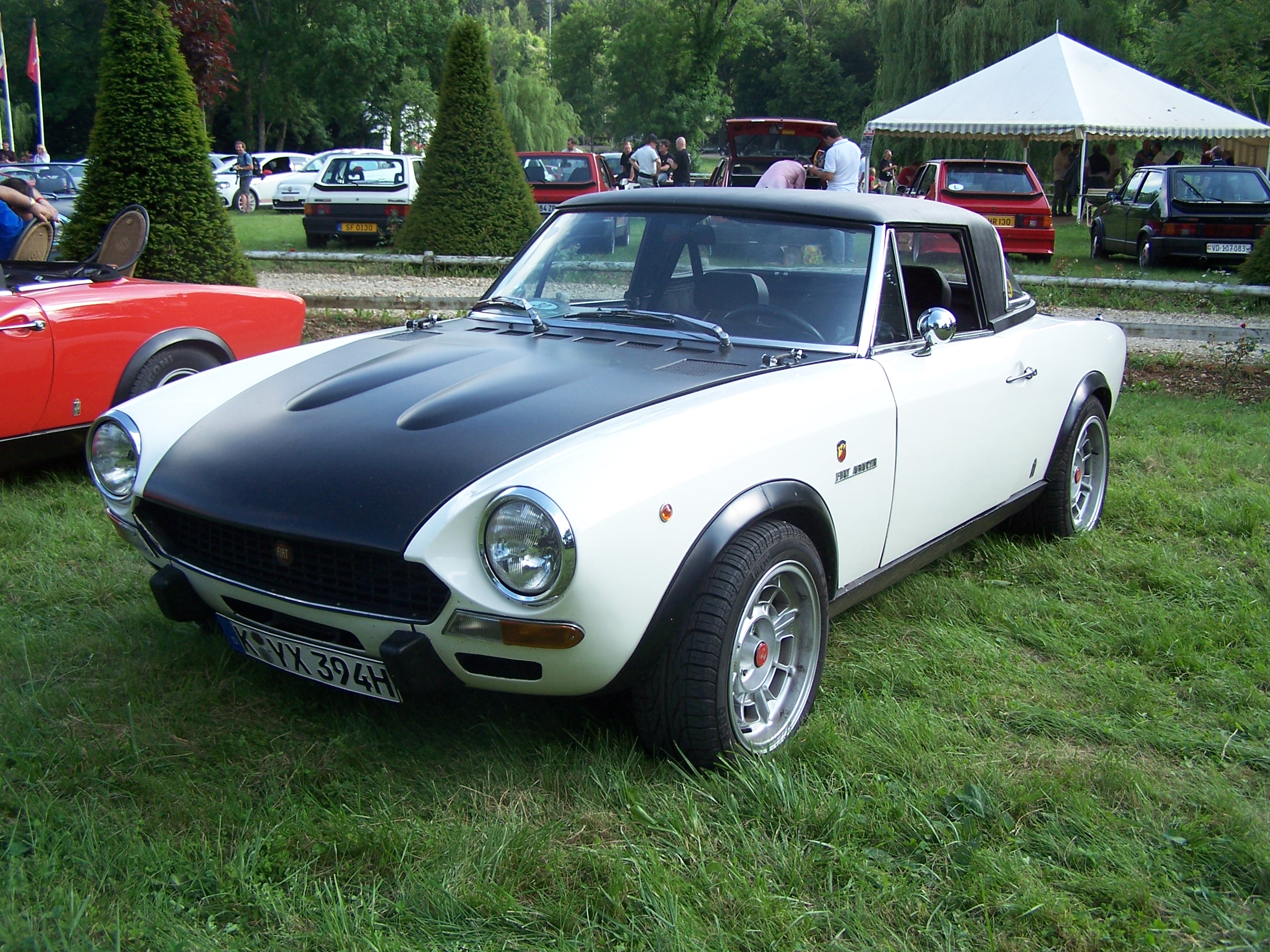 Foto van Abarth World Meeting 2009 Savigny Les Beaune