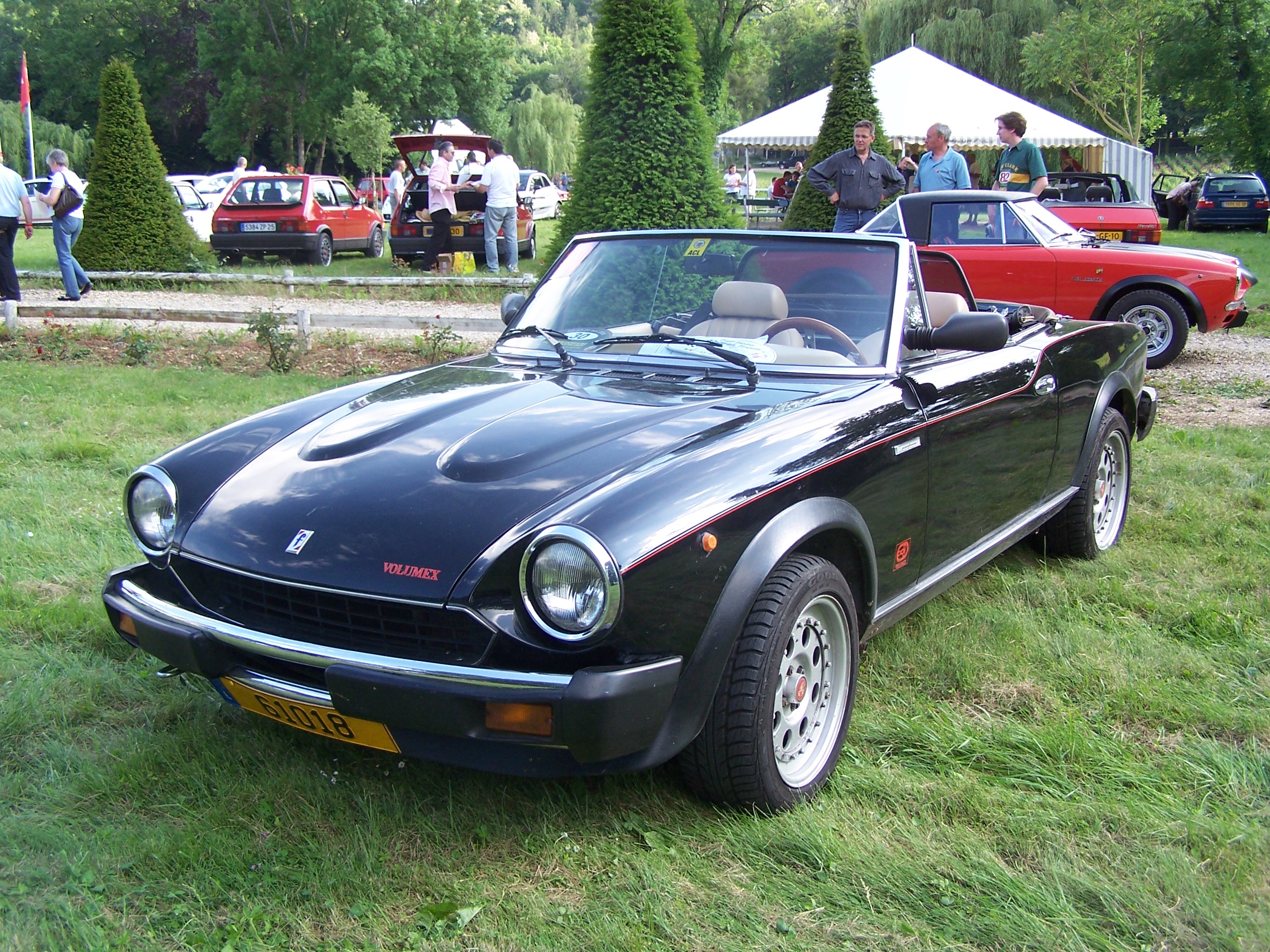 Foto van Abarth World Meeting 2009 Savigny Les Beaune