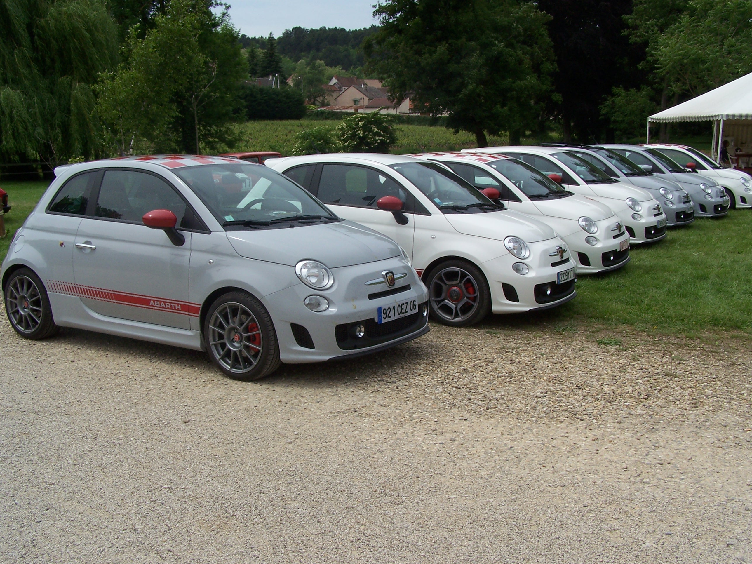 Foto van Abarth World Meeting 2009 Savigny Les Beaune