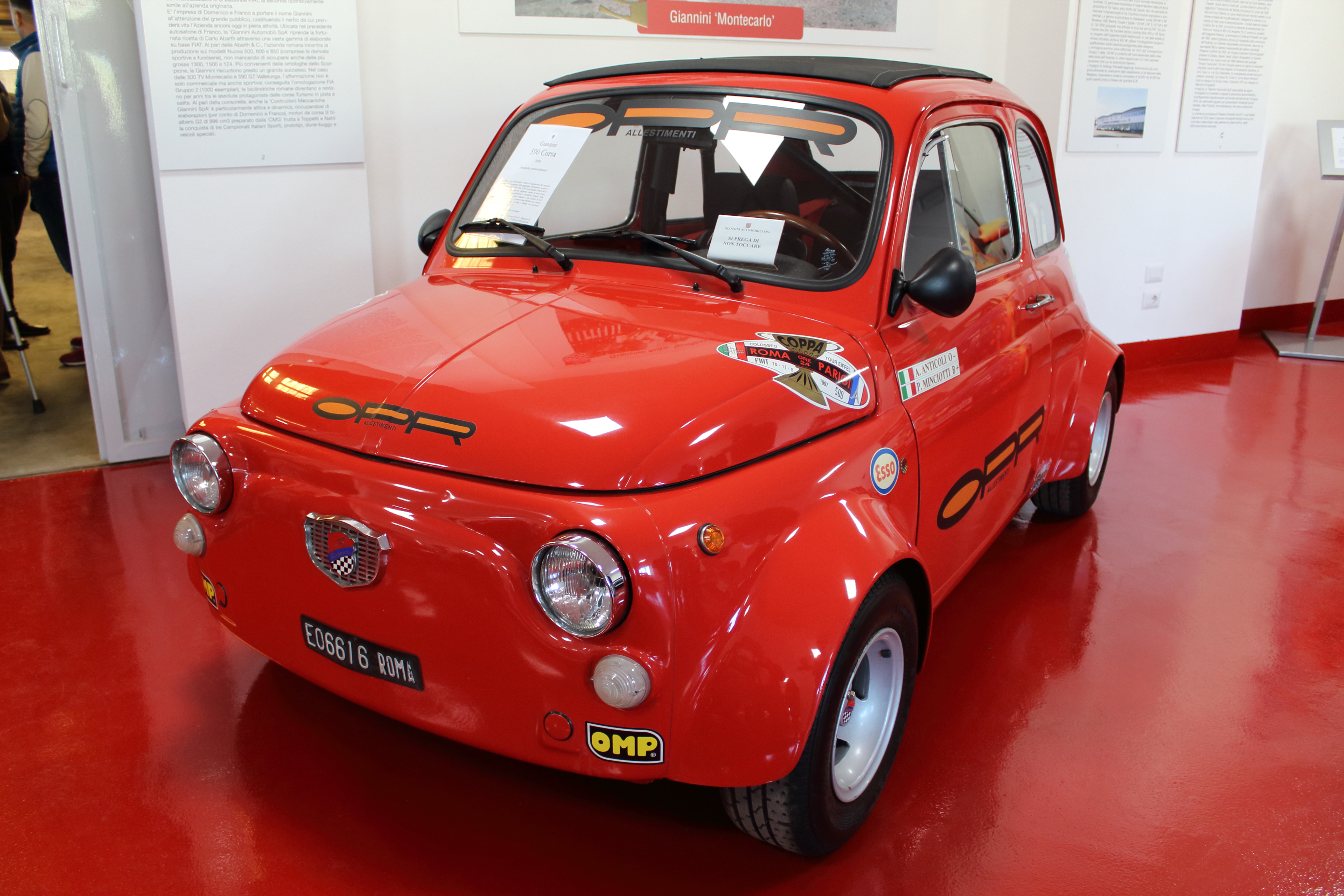 Foto van Opening privémuseum Giannini Automobili Spa 2016
