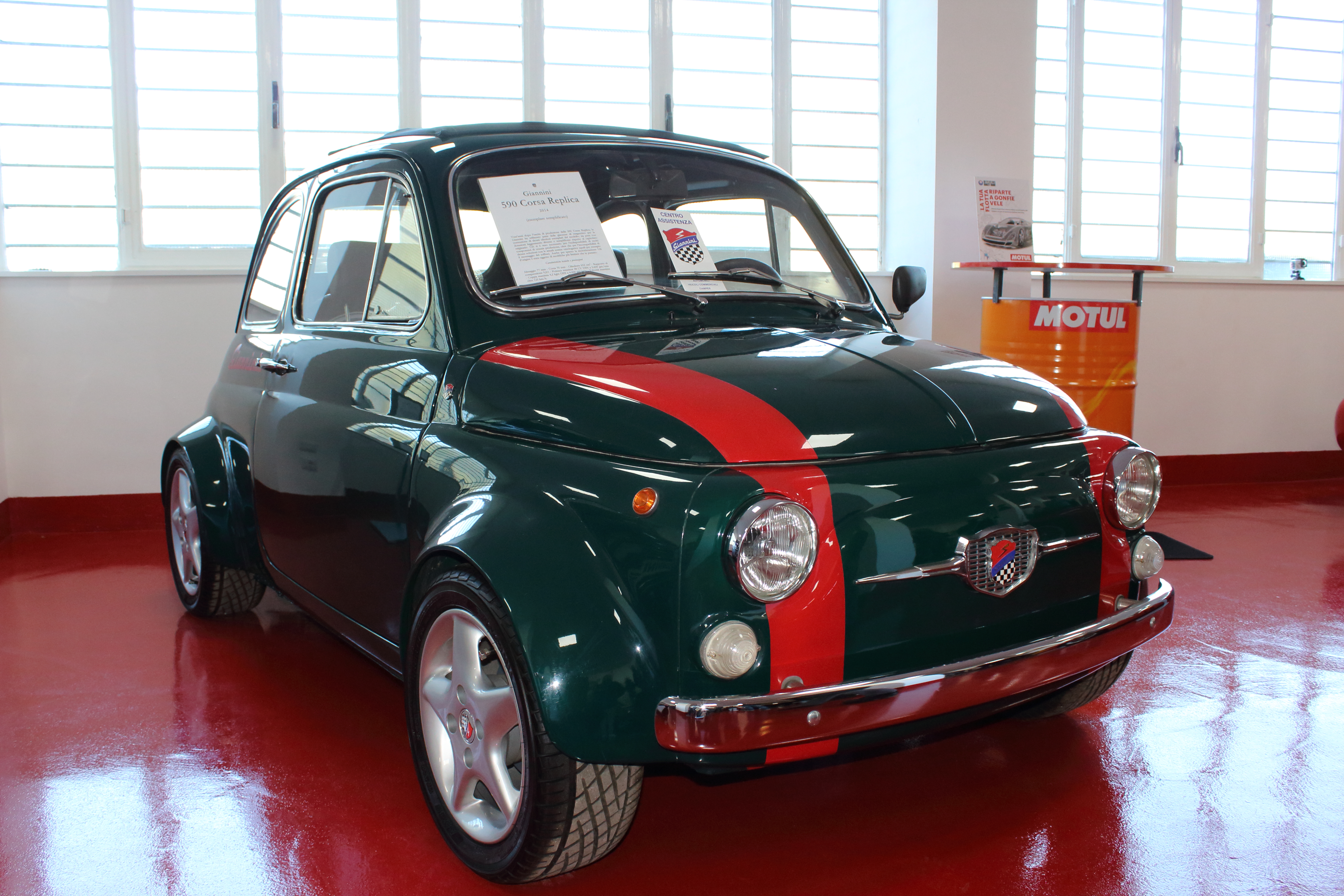 Foto van Opening privémuseum Giannini Automobili Spa 2016