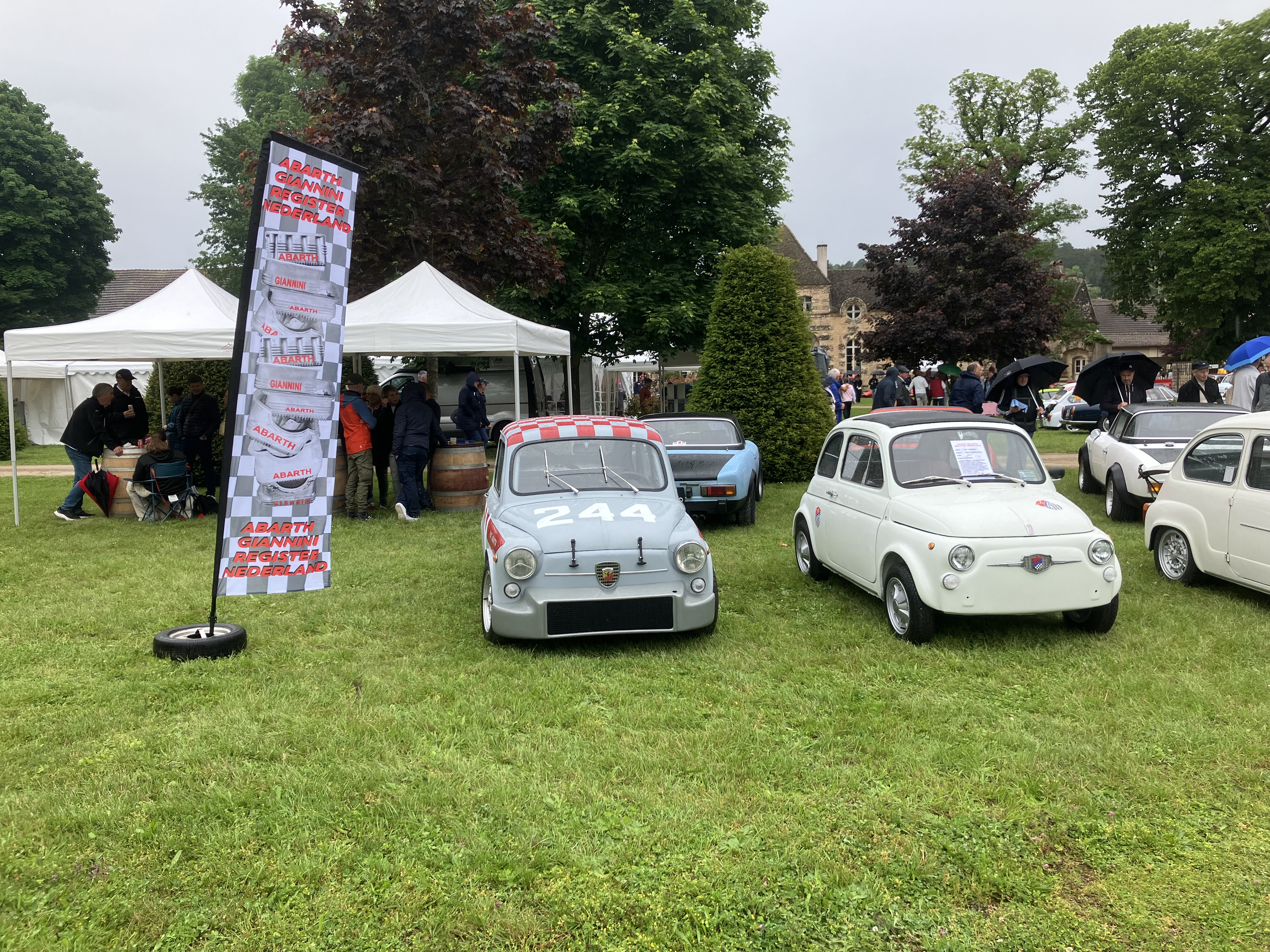 Foto van Abarth World Meeting 2024 Savigny Les Beaune