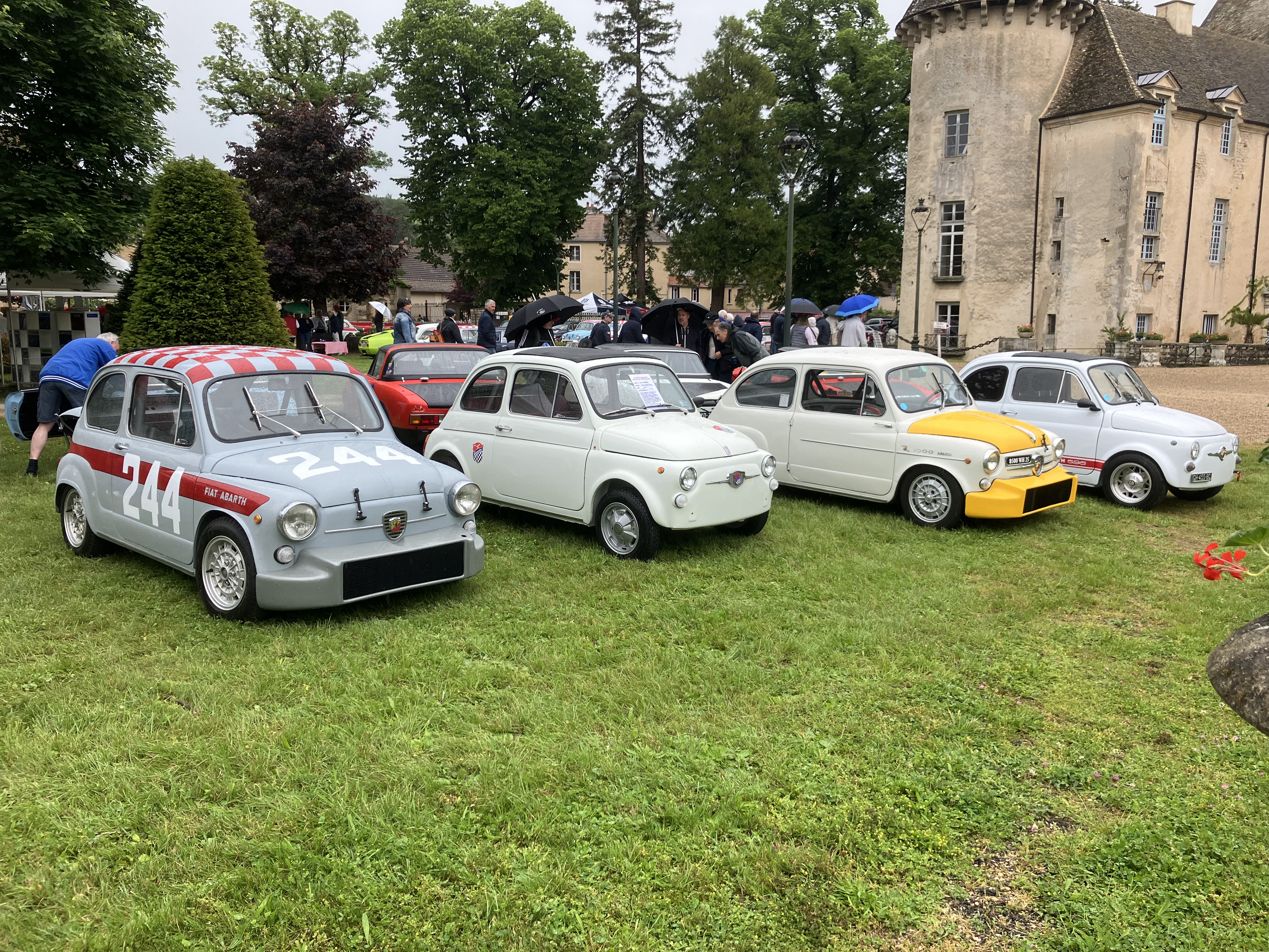 Foto van Abarth World Meeting 2024 Savigny Les Beaune