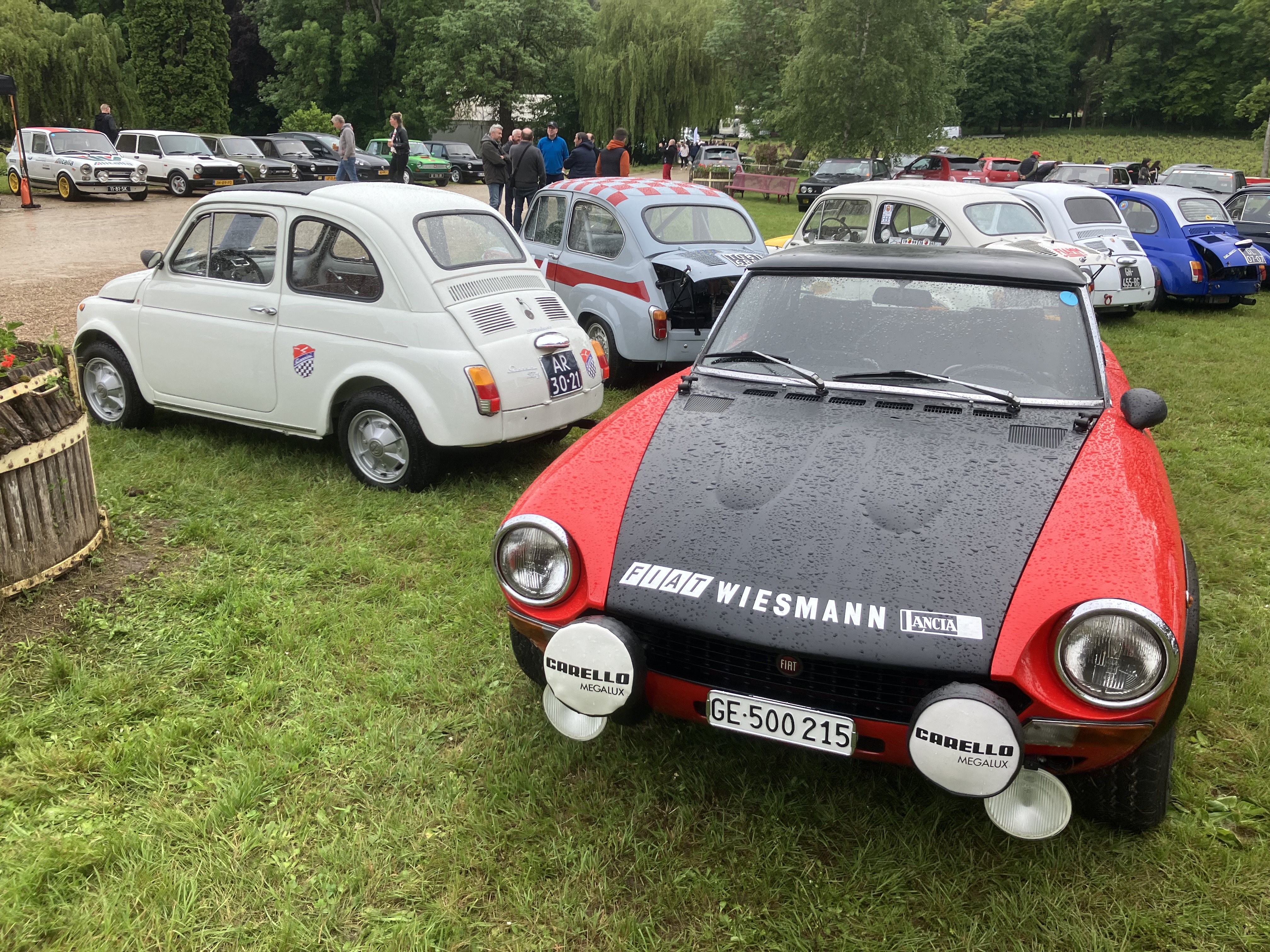 Foto van Abarth World Meeting 2024 Savigny Les Beaune