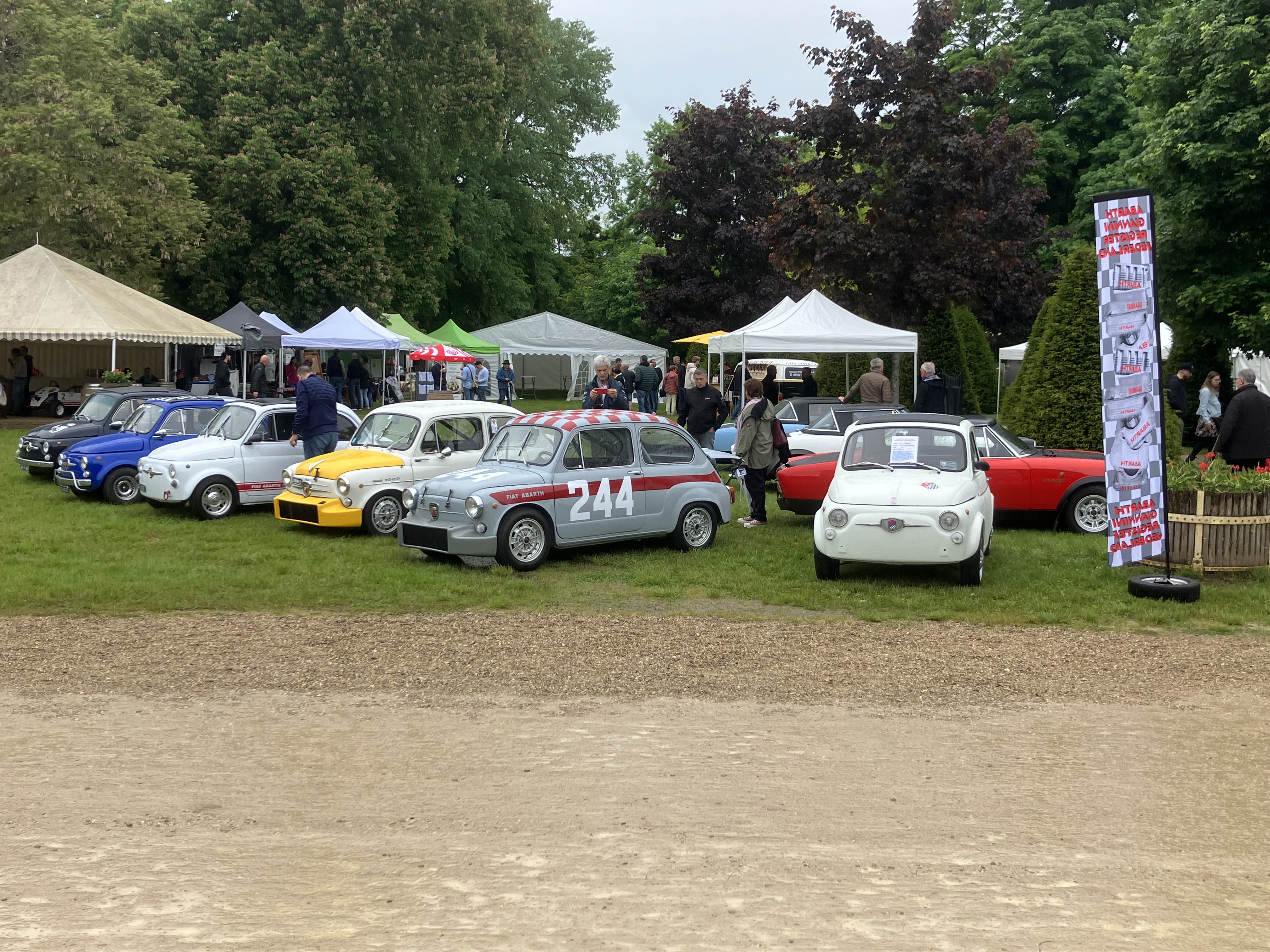 Foto van Abarth World Meeting 2024 Savigny Les Beaune