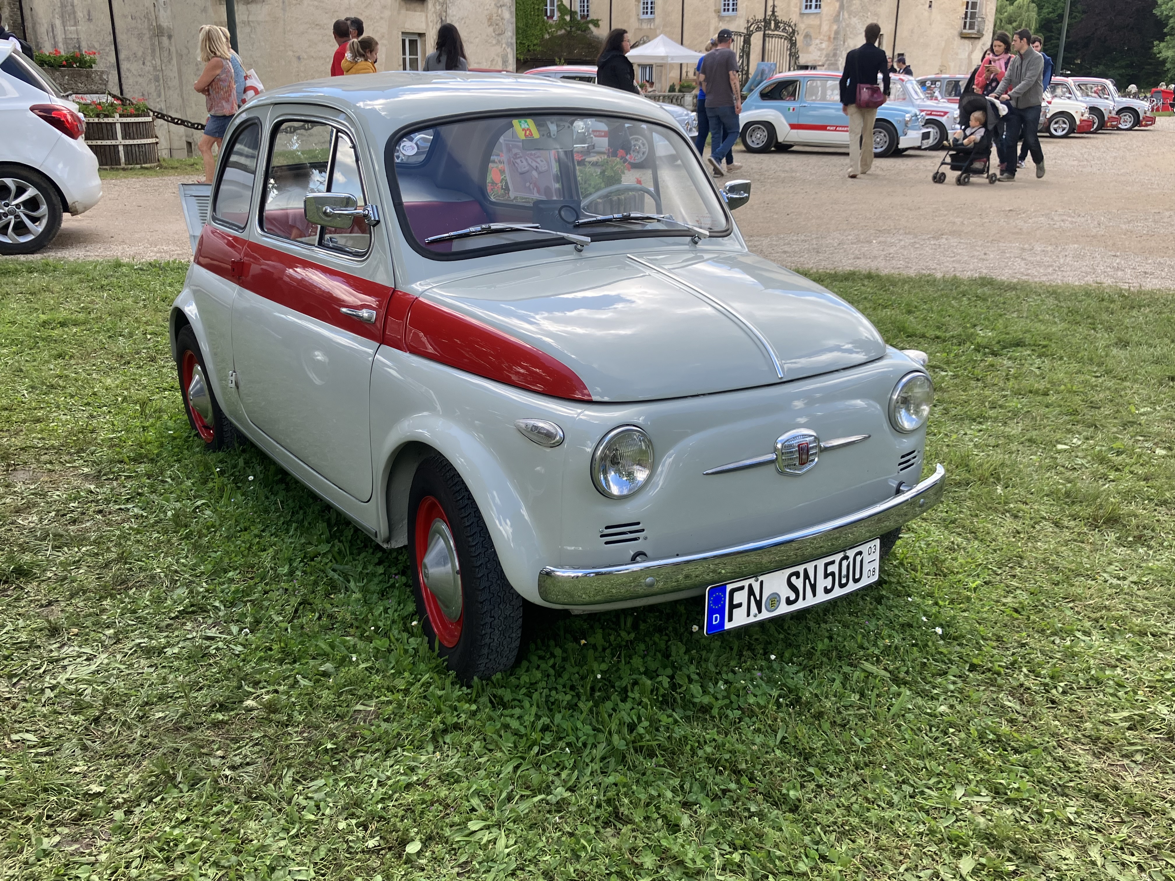 Foto van Abarth World Meeting 2024 Savigny Les Beaune