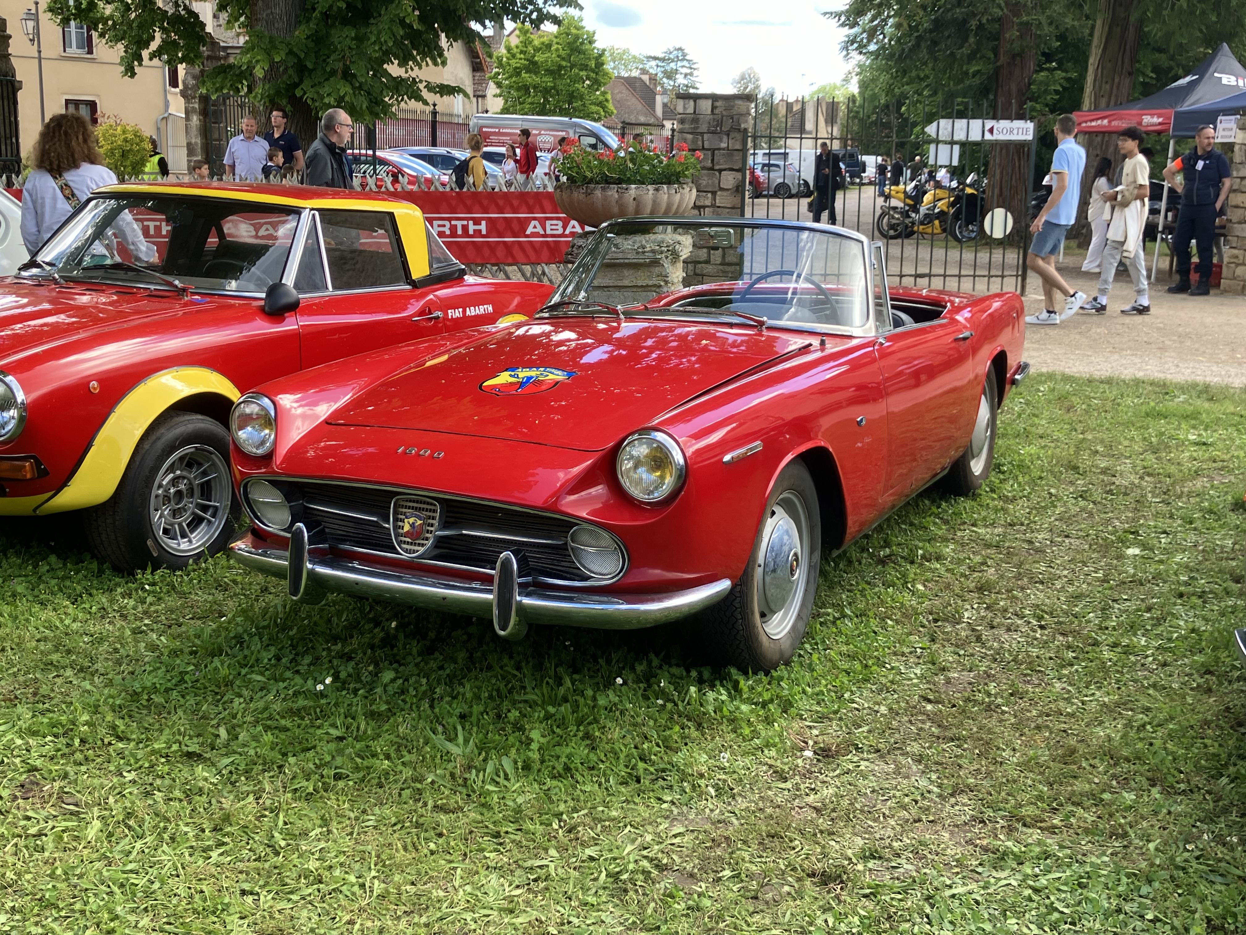 Foto van Abarth World Meeting 2024 Savigny Les Beaune