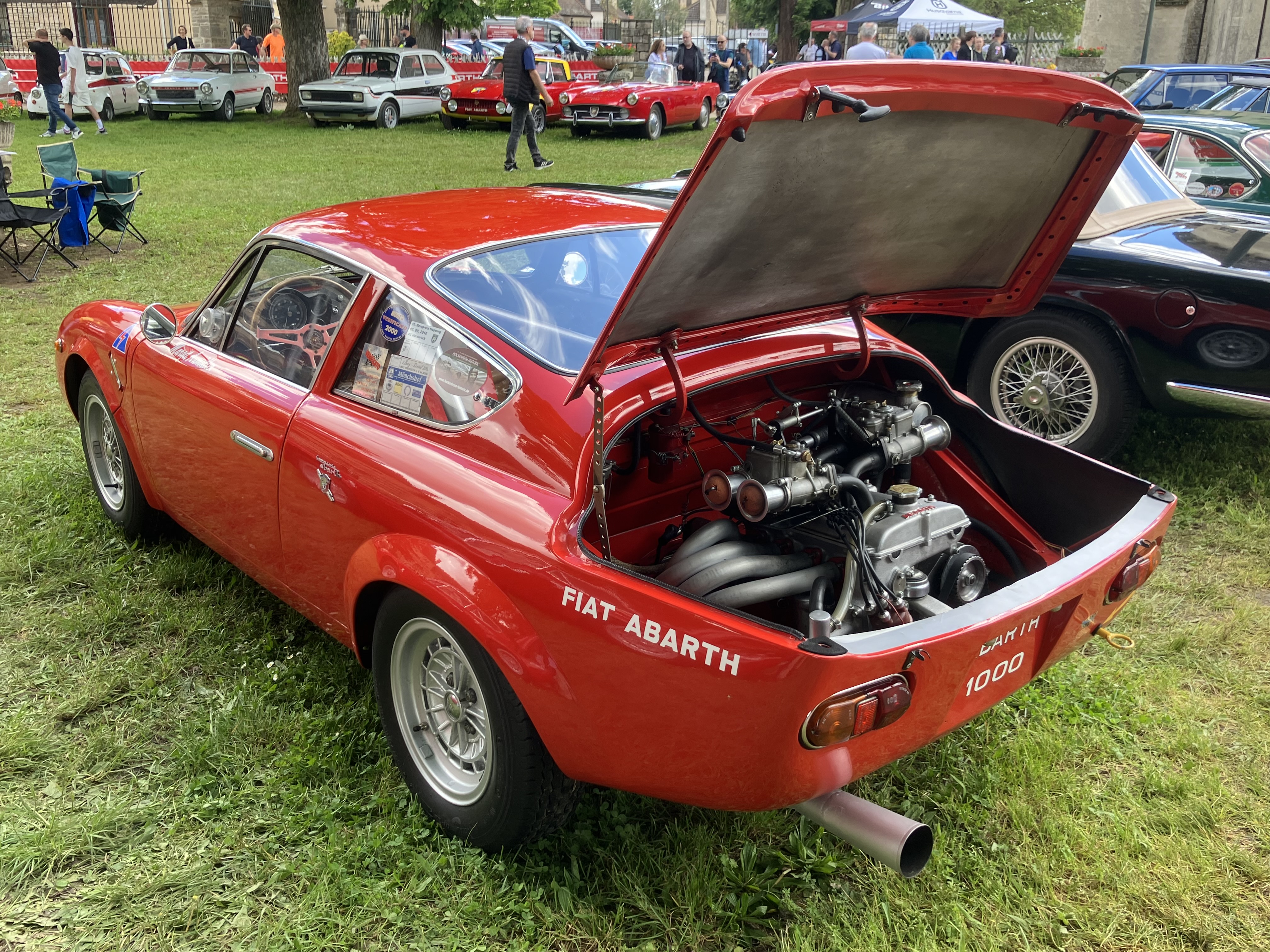 Foto van Abarth World Meeting 2024 Savigny Les Beaune