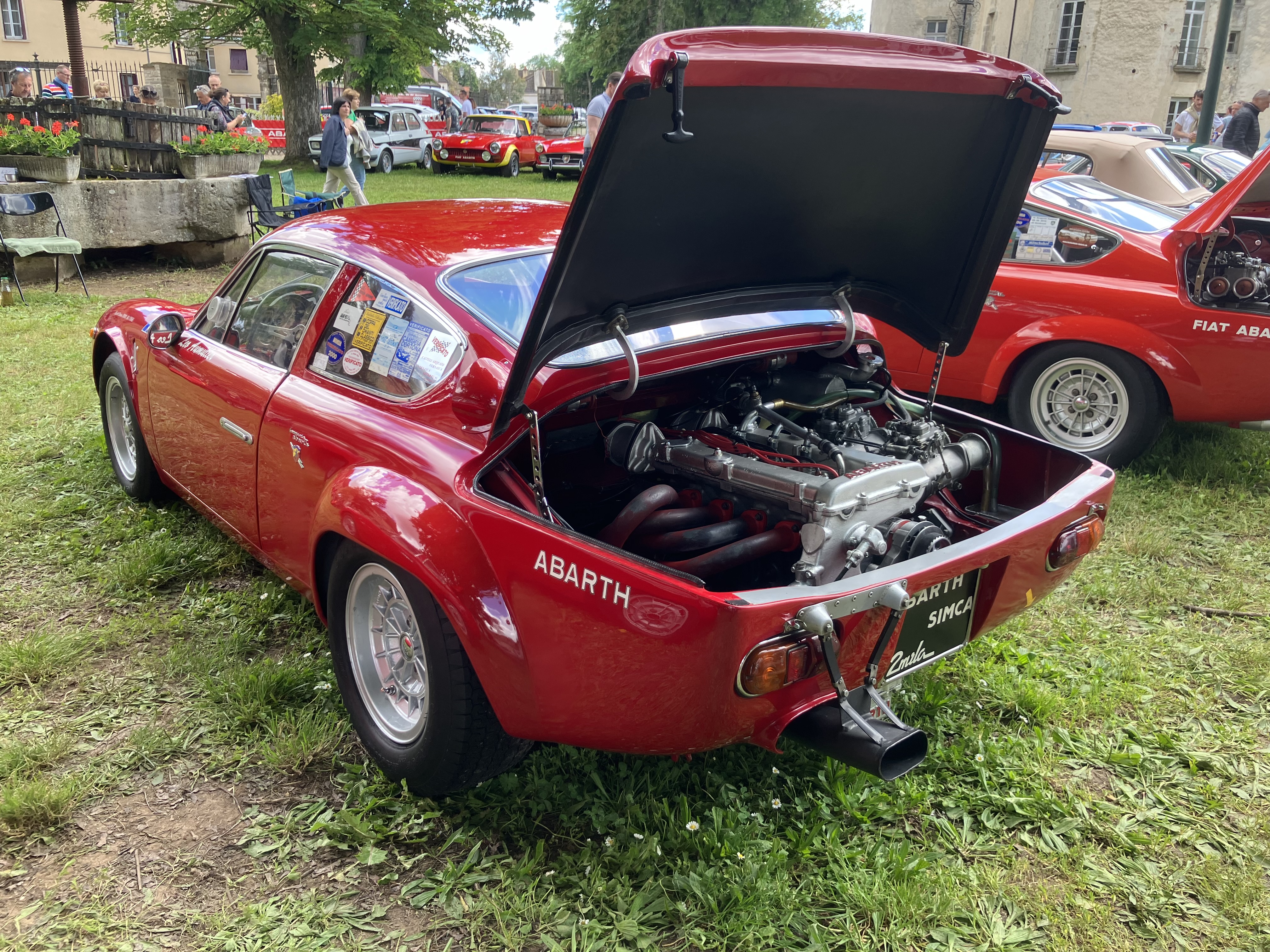 Foto van Abarth World Meeting 2024 Savigny Les Beaune
