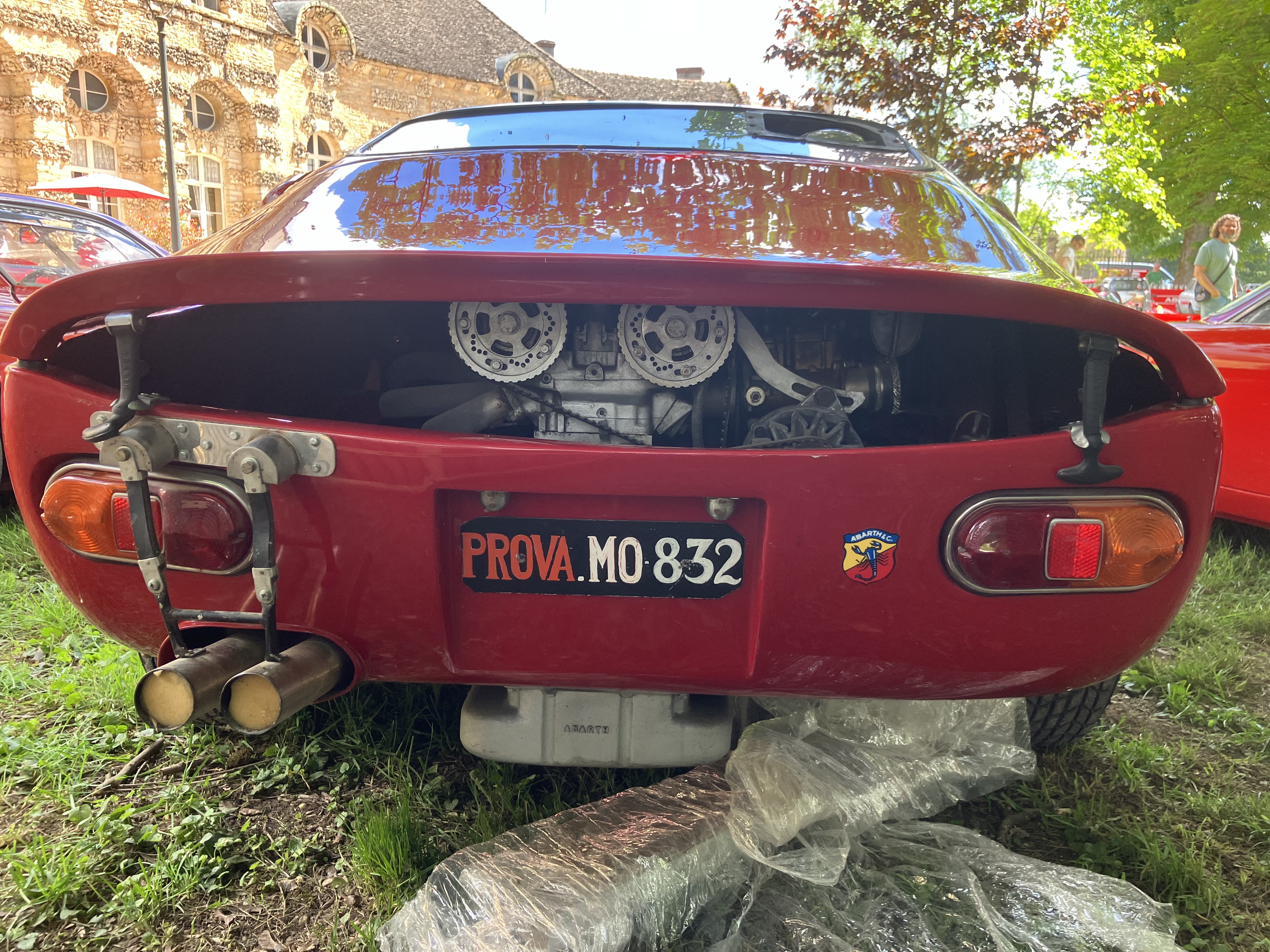 Foto van Abarth World Meeting 2024 Savigny Les Beaune