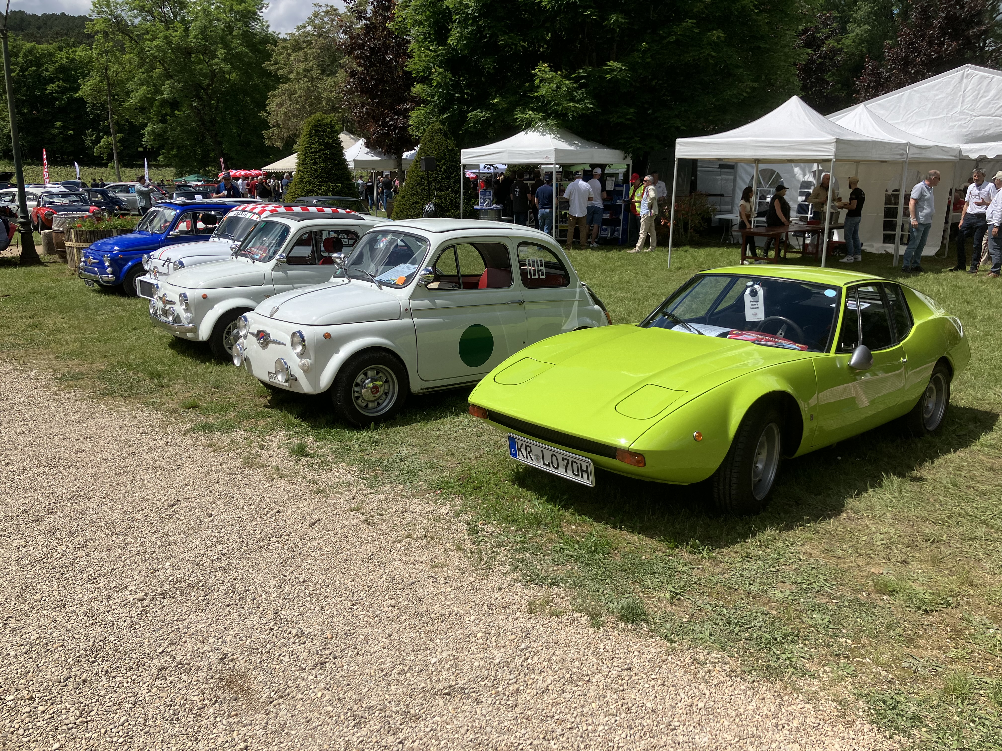 Foto van Abarth World Meeting 2024 Savigny Les Beaune