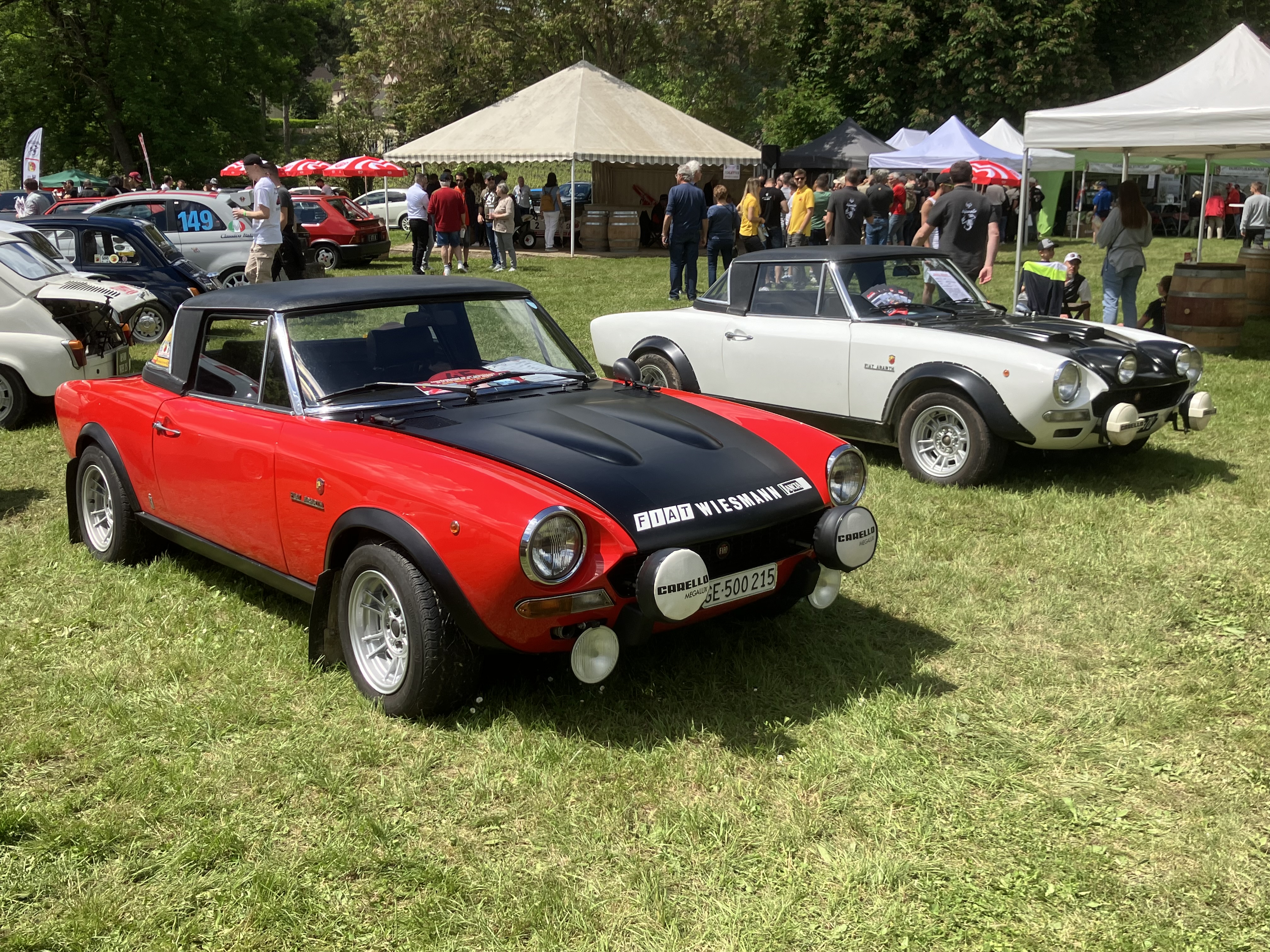 Foto van Abarth World Meeting 2024 Savigny Les Beaune