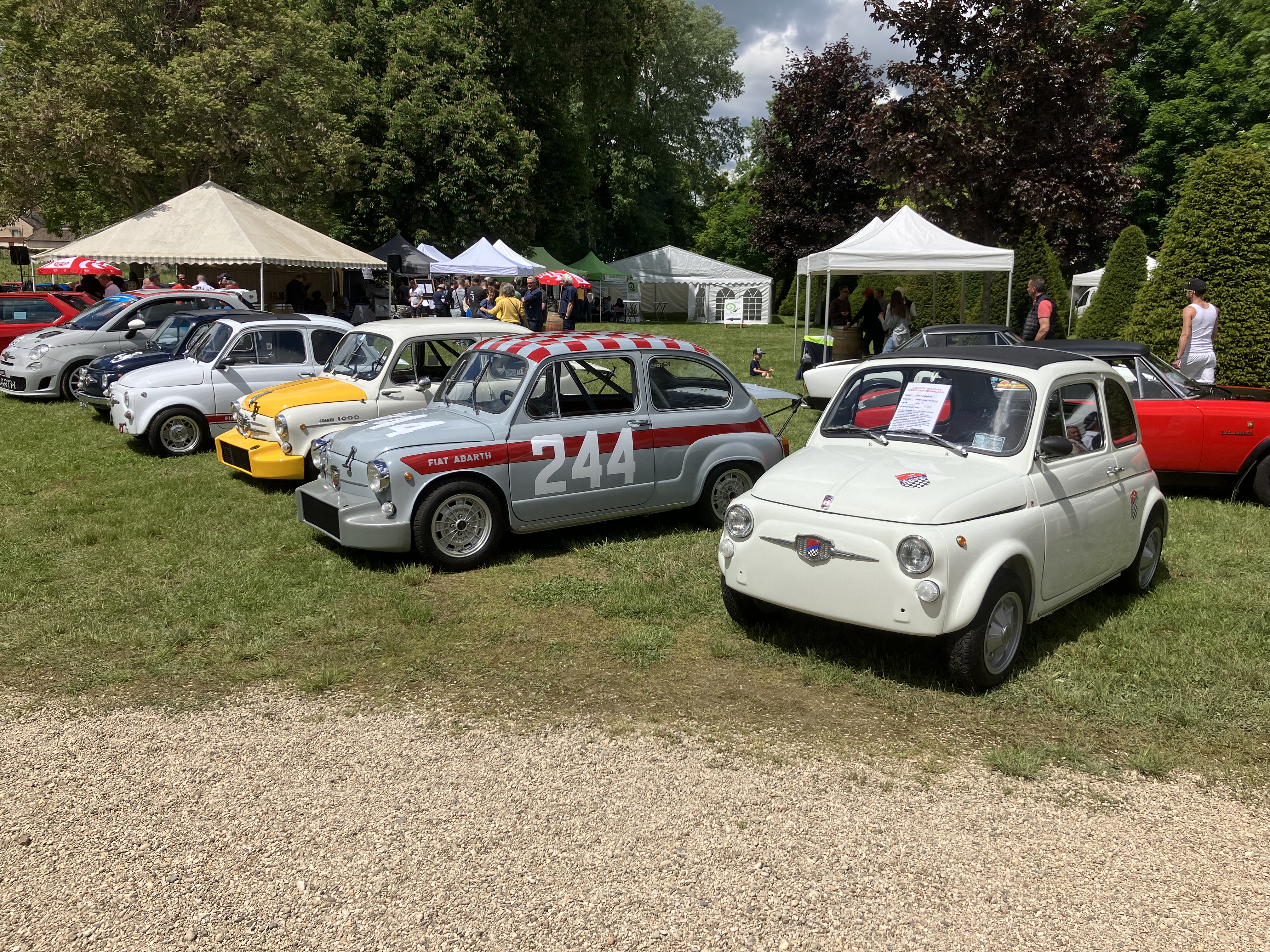 Foto van Abarth World Meeting 2024 Savigny Les Beaune