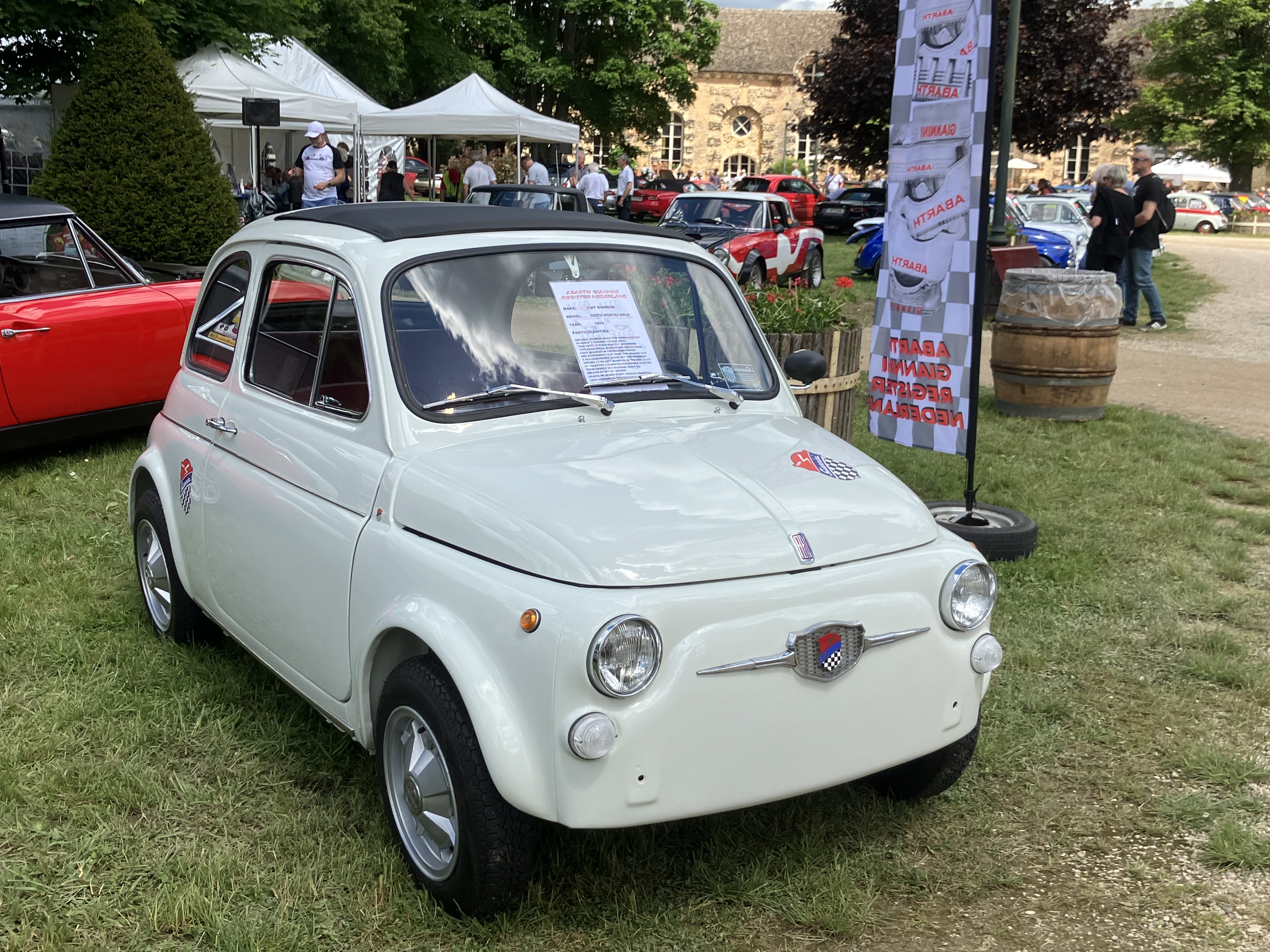 Foto van Abarth World Meeting 2024 Savigny Les Beaune