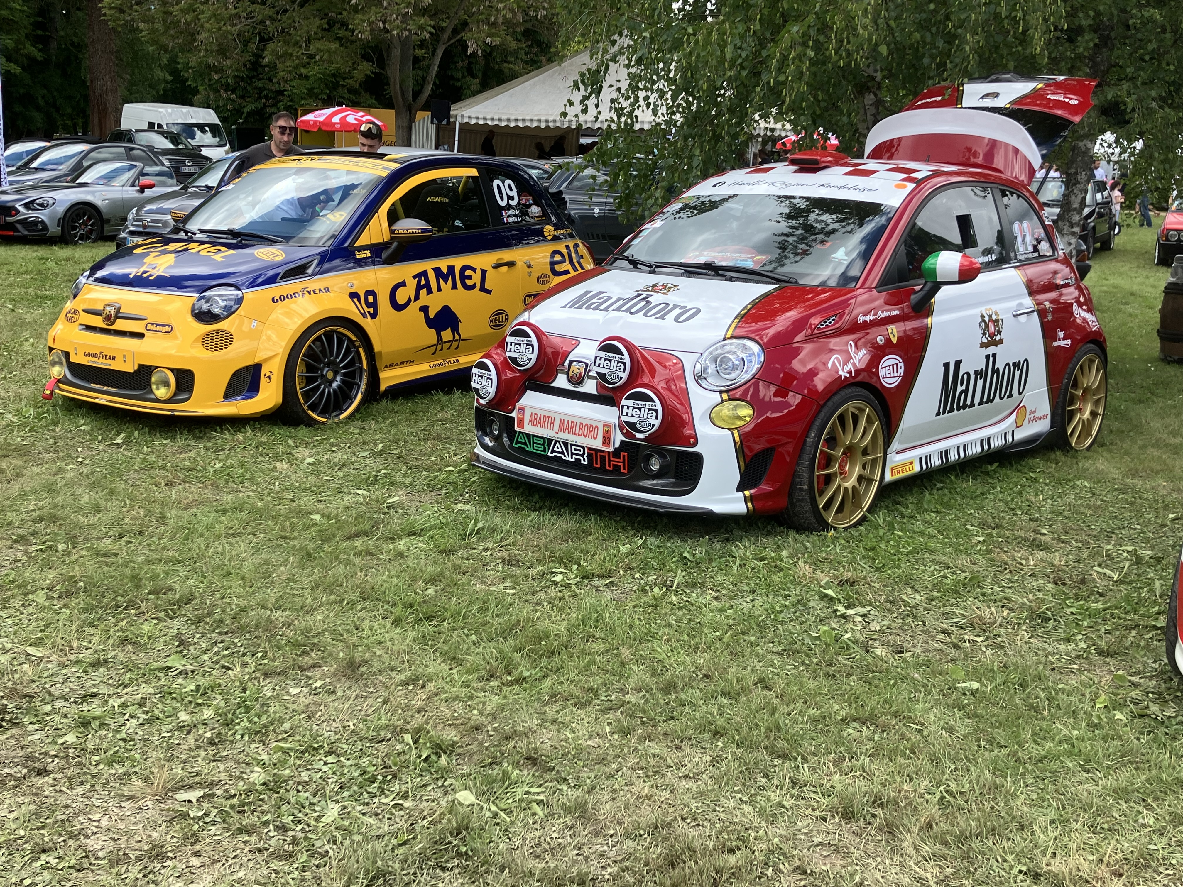 Foto van Abarth World Meeting 2024 Savigny Les Beaune