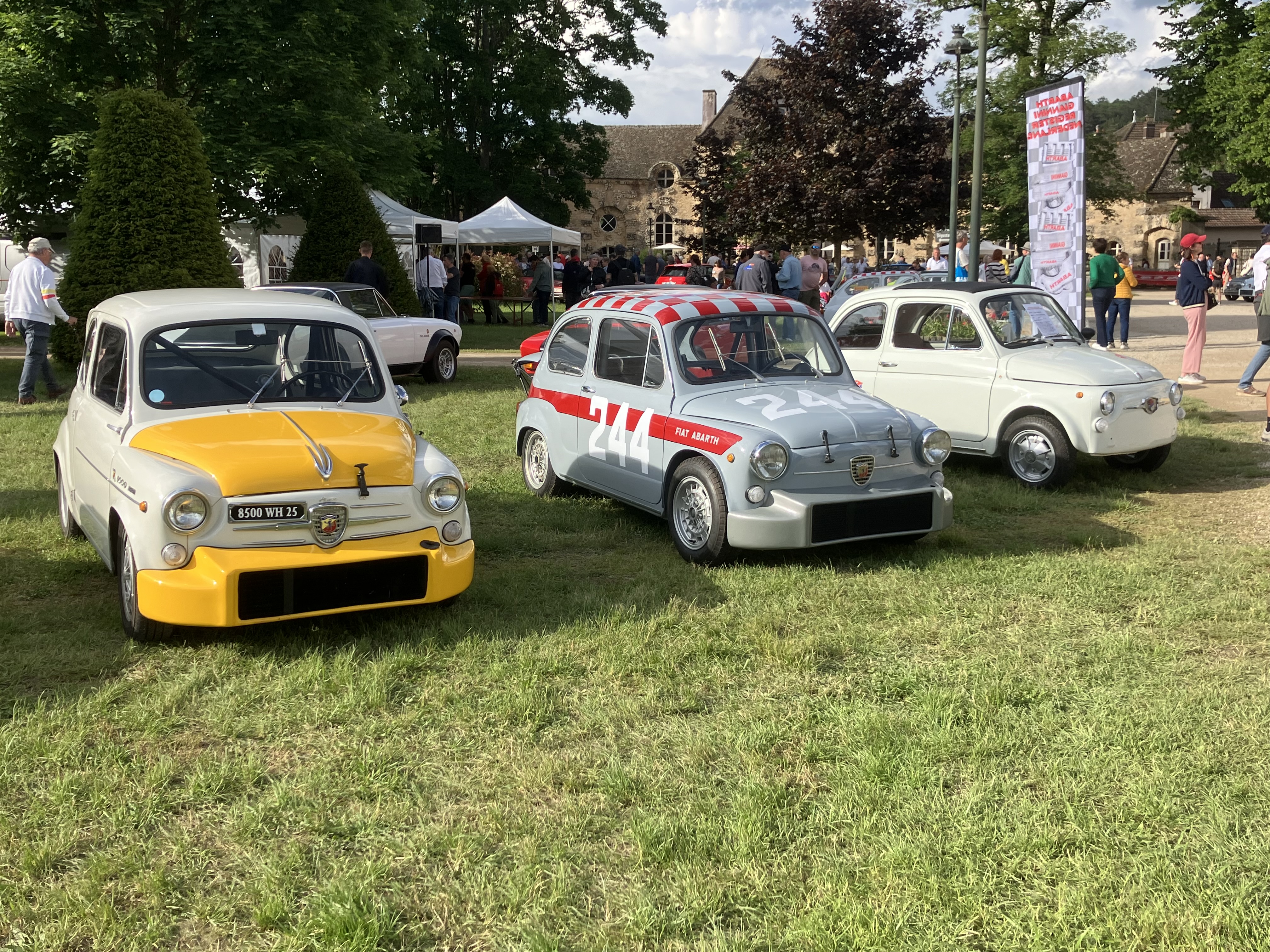 Foto van Abarth World Meeting 2024 Savigny Les Beaune
