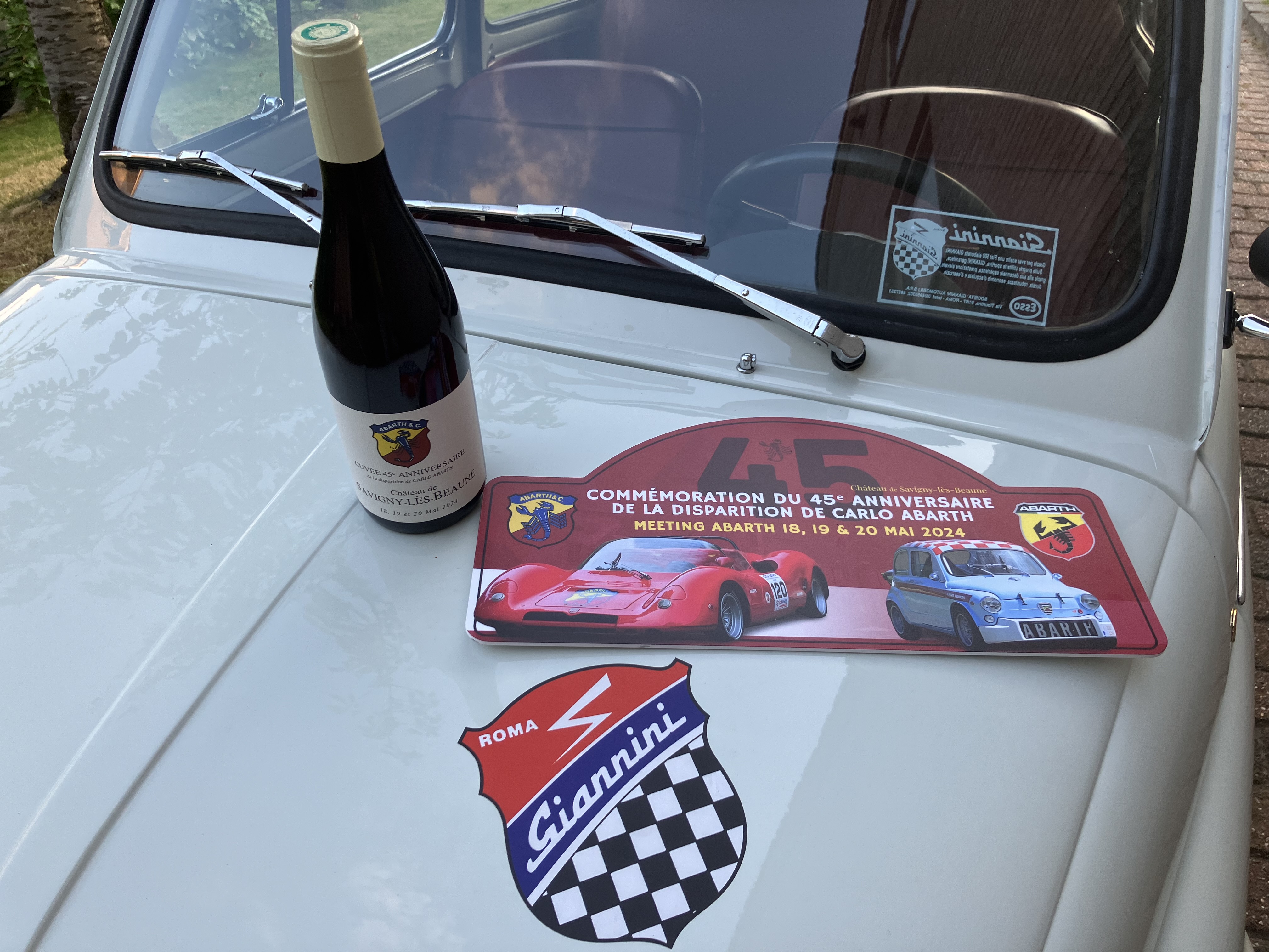 Foto van Abarth World Meeting 2024 Savigny Les Beaune