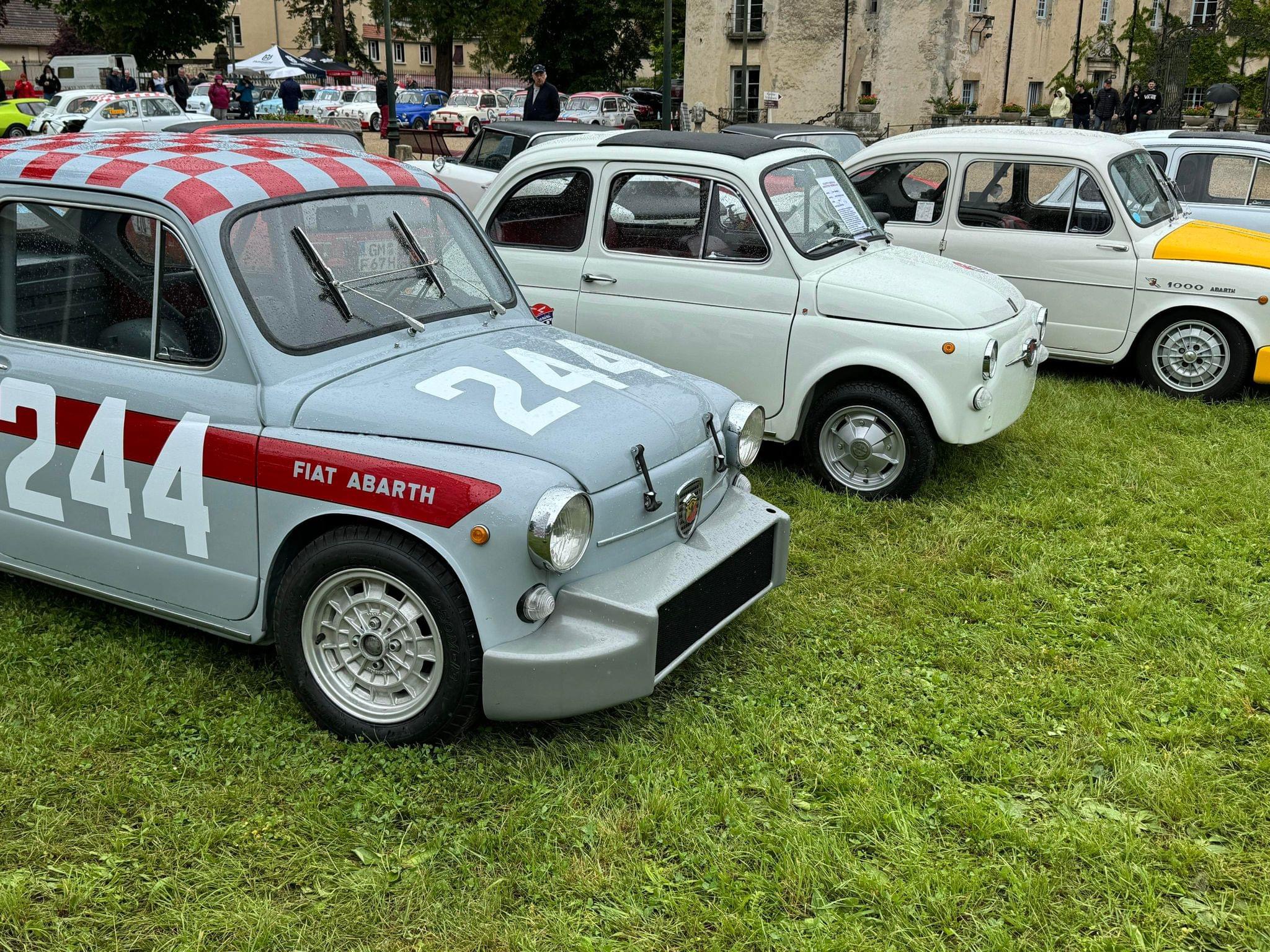 Foto van Abarth World Meeting 2024 Savigny Les Beaune